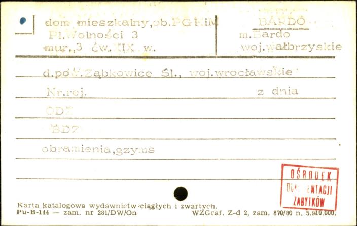 dom mieszkalny, ob. PGKiM, skan 1