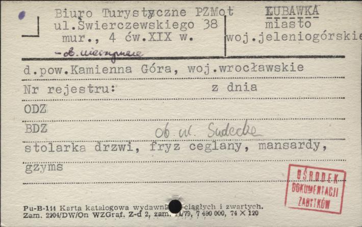 biuro turystyczne PZMot, skan 1