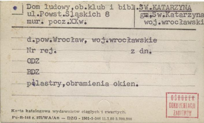 Dom Ludowy, ob. klub i bibl., skan 1