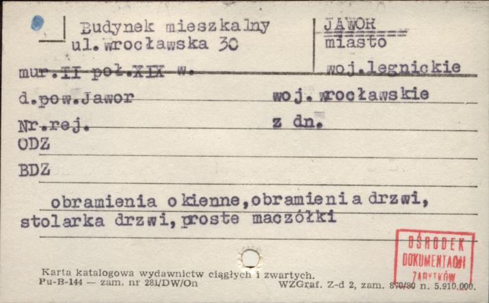 budynek mieszkalny, skan 1