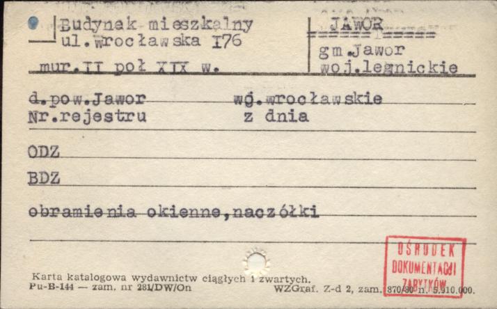 budynek mieszkalny, skan 1
