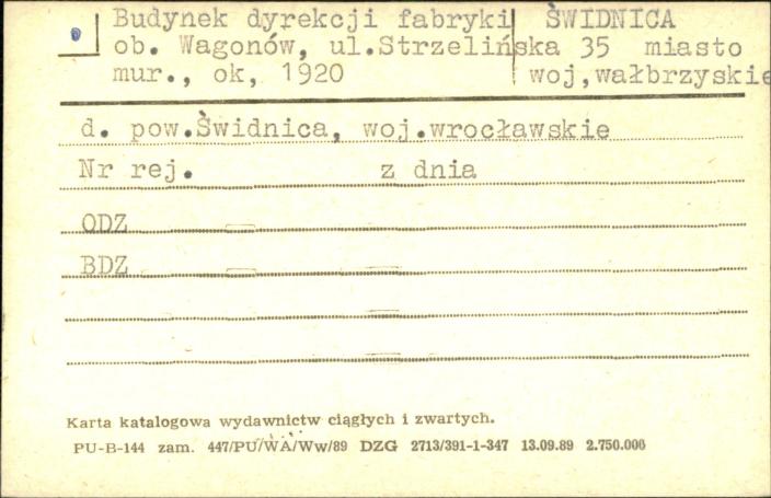 budynek dyrekcji fabryki wagonów, skan 1