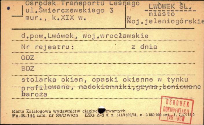 ośrodek transportu leśnego, skan 1