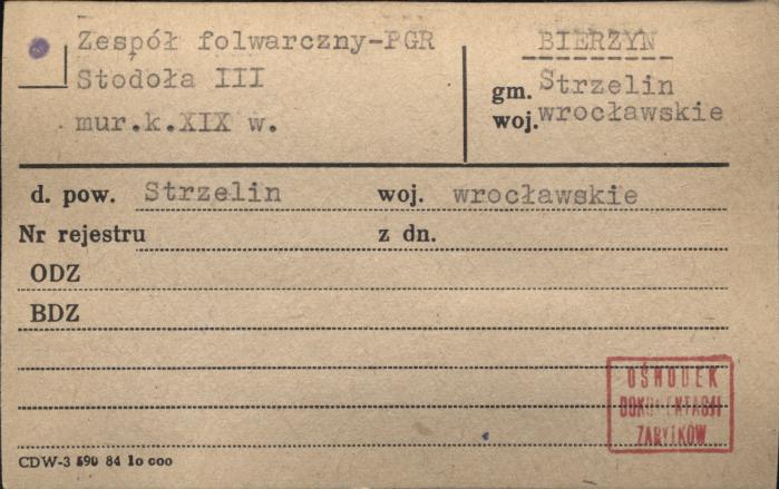 Zespół folwarczny-PGR stodoła III, skan 1