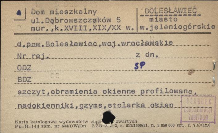 dom, skan 1