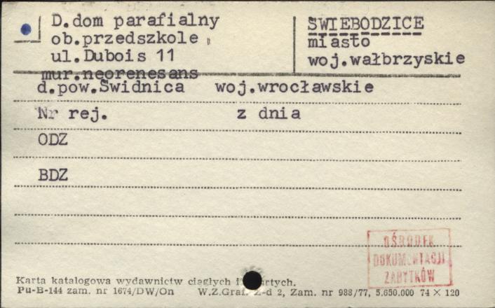 dom parafialny ob. przedszkole, skan 1