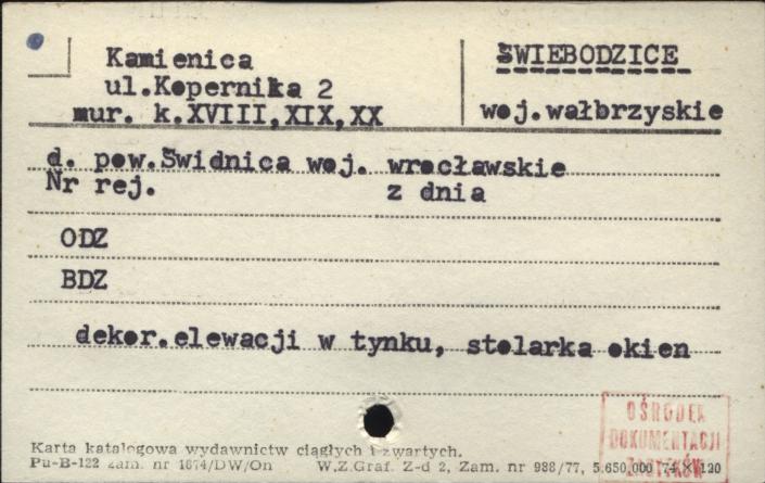kamienica, skan 1