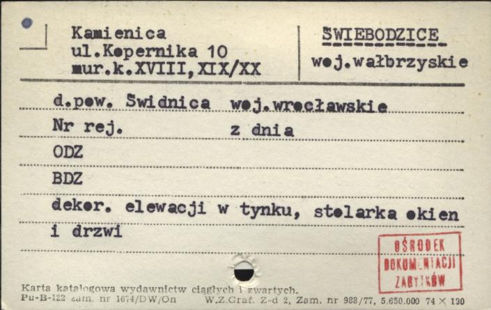kamienica, skan 1