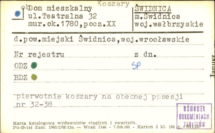 dom mieszkalny, koszary, skan 1