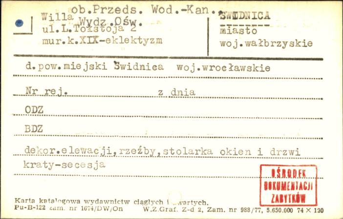 willa, ob. Przeds. Wod-Kan. Wydz. Ośw., skan 1