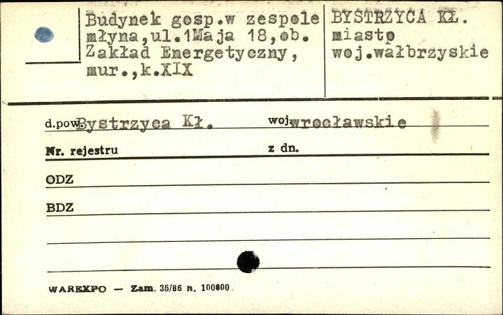 budynek gosp. w zespole młyna, ob. Zakład Energetyczny, skan 1
