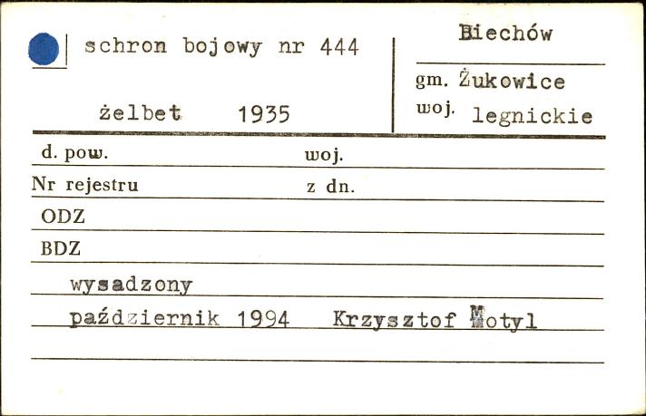 schron bojowy nr 444, skan 1