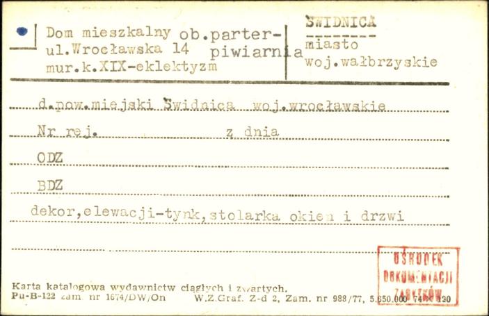 dom mieszkalny, ob. parter-piwiarnia, skan 1