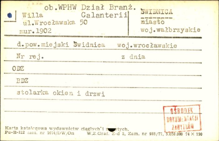 willa, ob. WPHW Dział Branż. Galanterii, skan 1