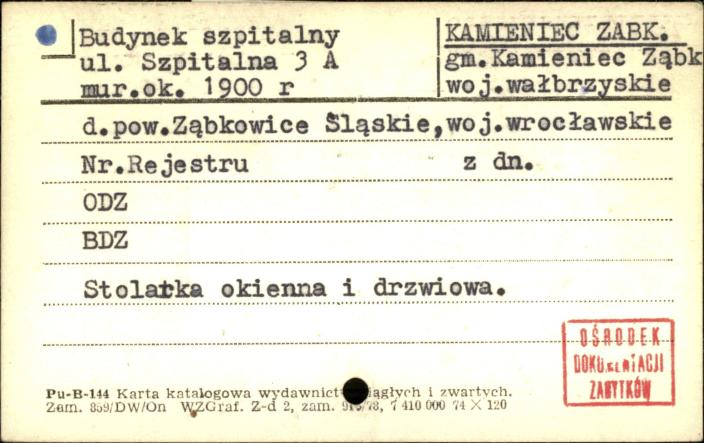 budynek szpitalny, skan 1