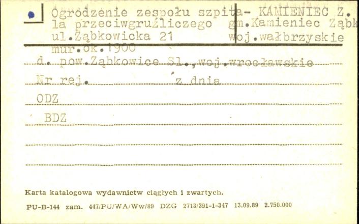 ogrodzenie zespołu szpitala przeciwgruźliczego, skan 1