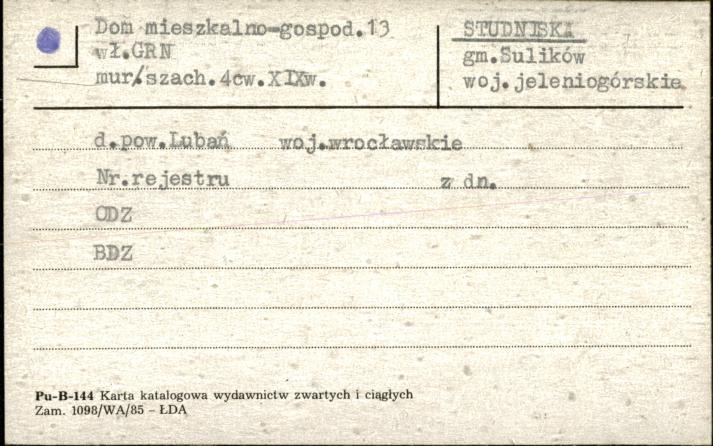dom mieszkalno-gospodarczy, skan 1