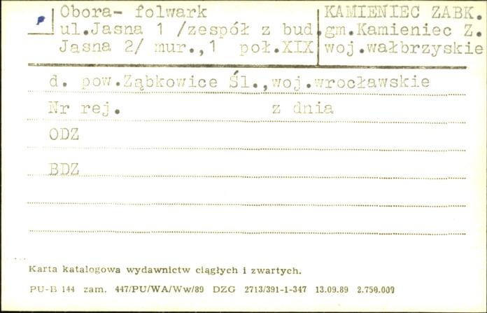 obora - folwark, skan 1