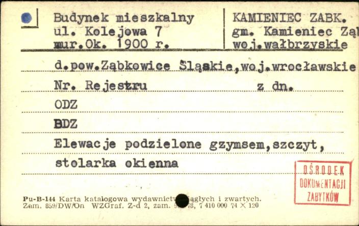 budynek mieszkalny, skan 1