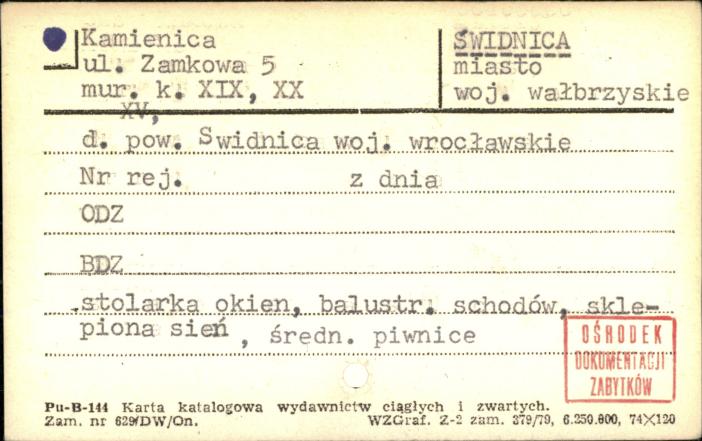 kamienica, skan 1