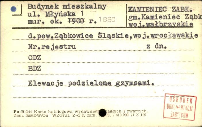 budynek mieszkalny, skan 1