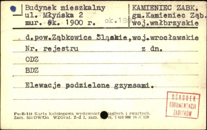 budynek mieszkalny, skan 1