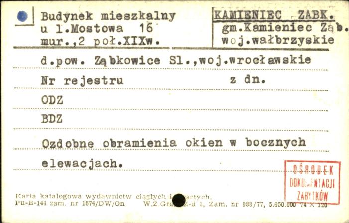 budynek mieszkalny, skan 1