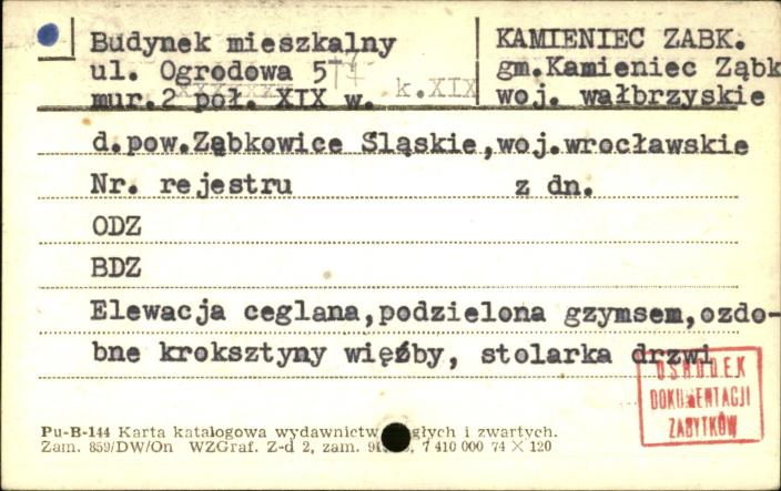 budynek mieszkalny, skan 1