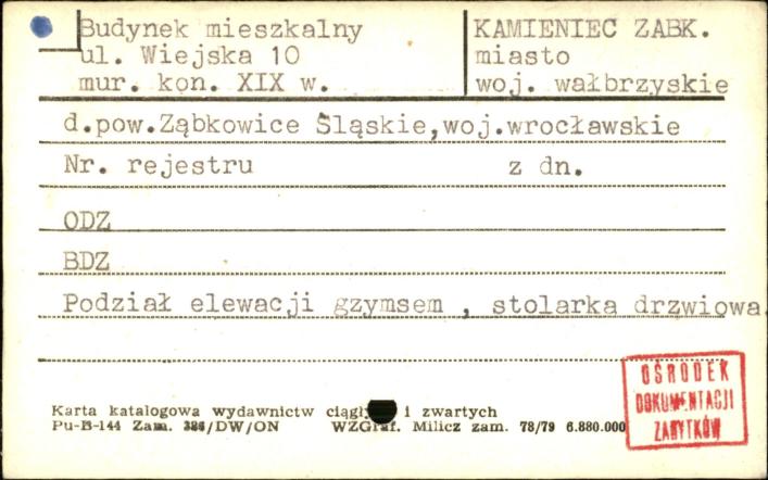 budynek mieszkalny, skan 1
