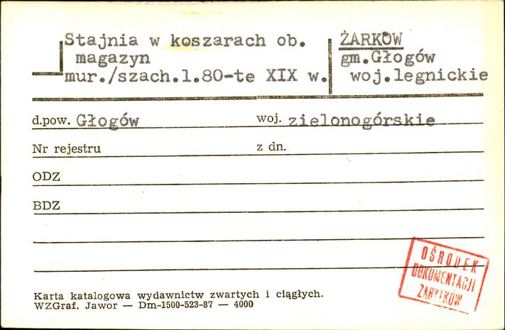 stajnia w koszarach, ob. magazyn, skan 1