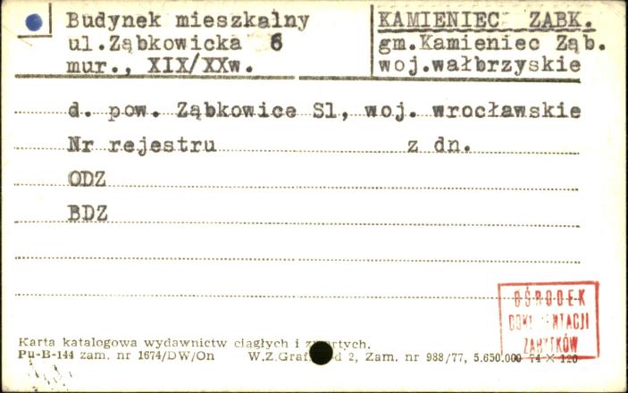 budynek mieszkalny, skan 1