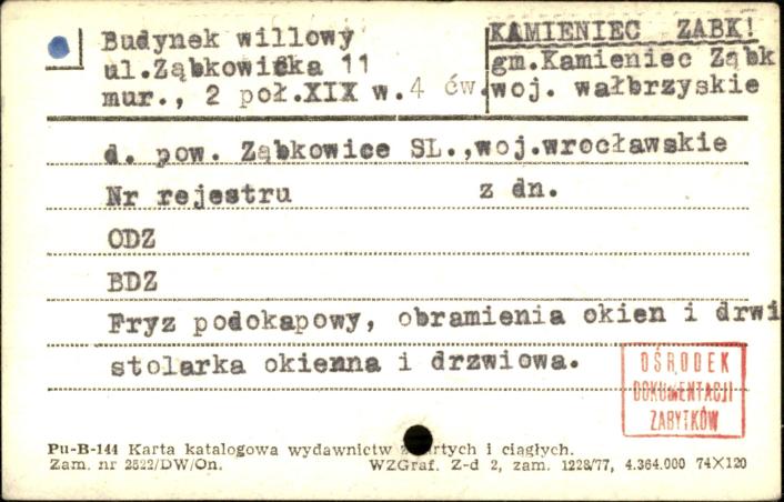 budynek willowy, skan 1