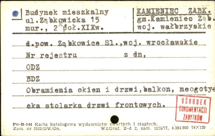 budynek mieszkalny, skan 1