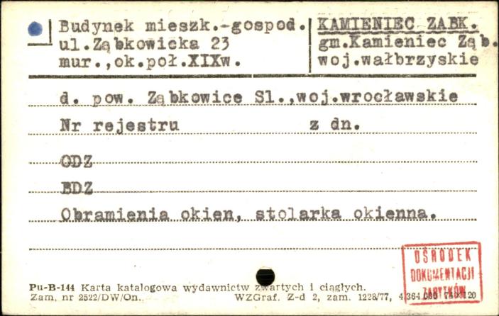 budynek mieszkalno-gospodarczy, skan 1