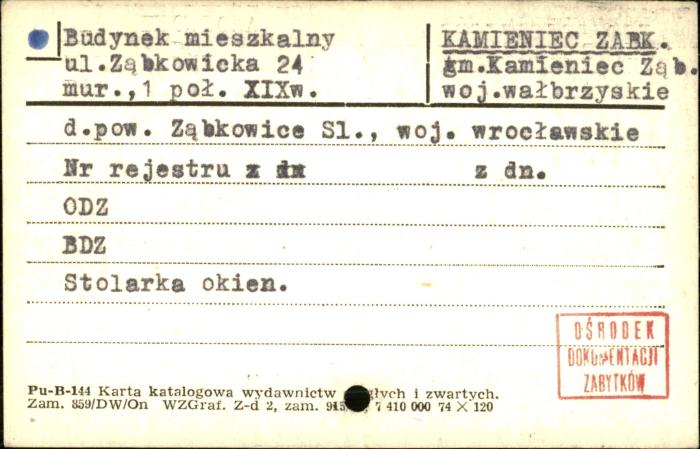 budynek mieszkalny, skan 1