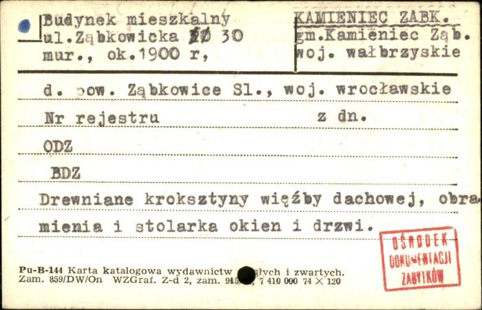 budynek mieszkalny, skan 1