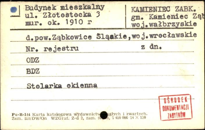 budynek mieszkalny, skan 1