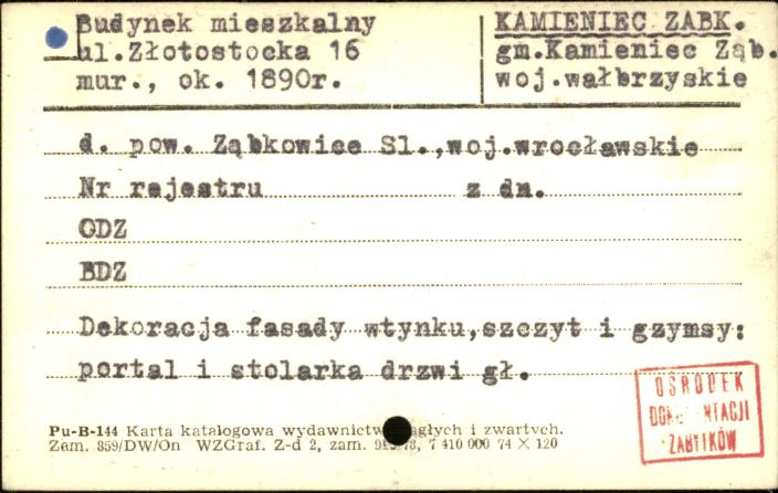 budynek mieszkalny, skan 1