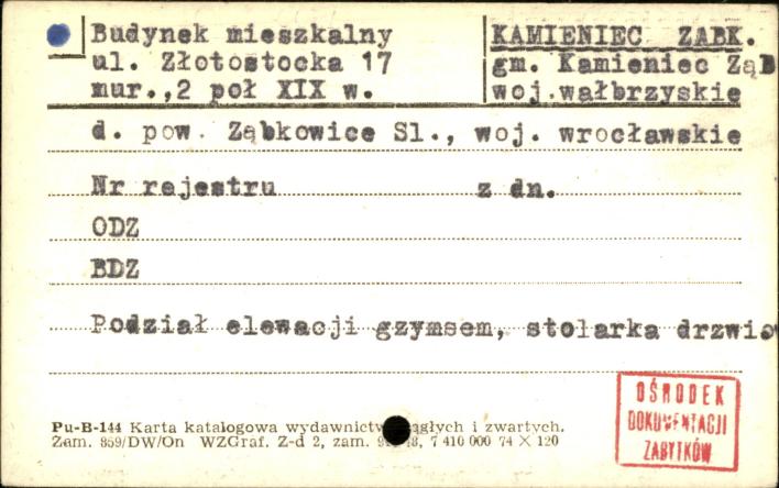 budynek mieszkalny, skan 1