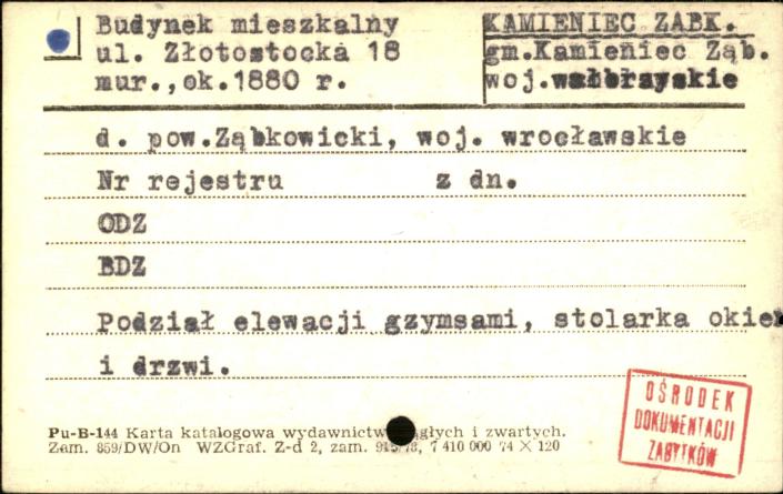budynek mieszkalny, skan 1