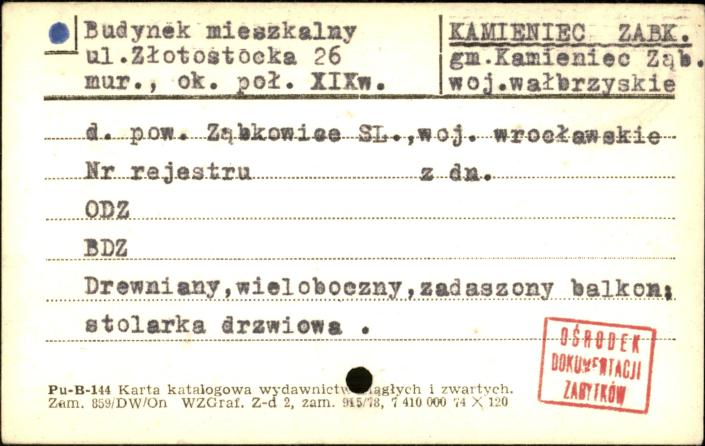 budynek mieszkalny, skan 1