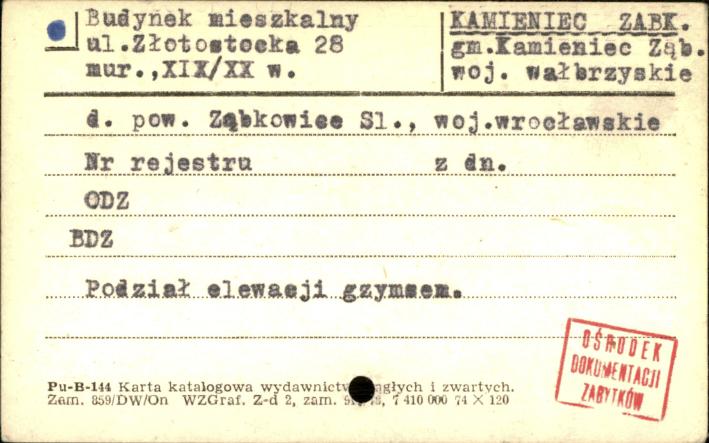 budynek mieszkalny, skan 1
