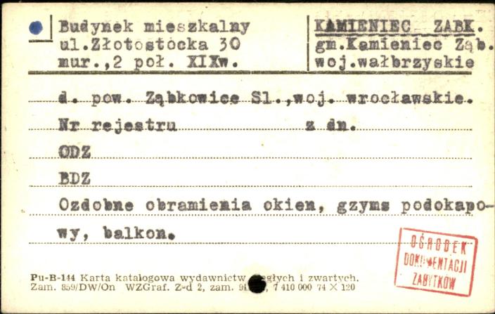 budynek mieszkalny, skan 1