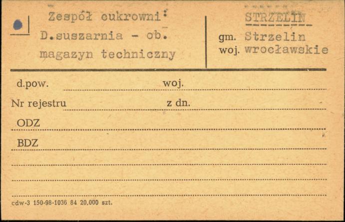 zespół cukrowni - d. suszarnia - ob. magazyn techniczny, skan 3