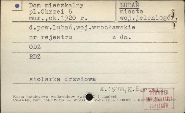 dom, skan 1