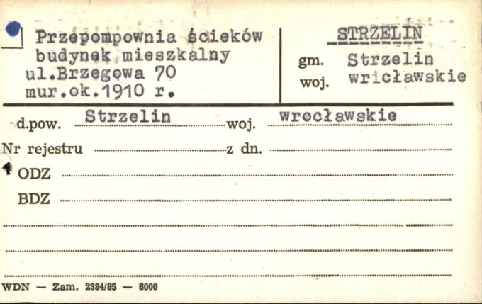 przepompownia ścieków budynek mieszkalny, skan 1