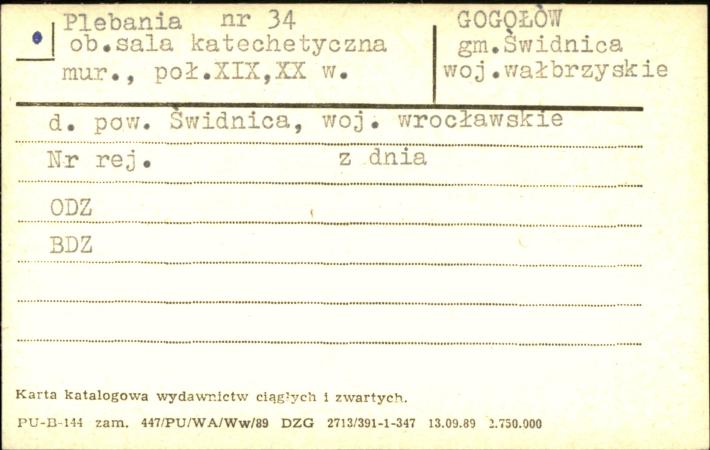 plebania, ob. sala katechetyczna, skan 1
