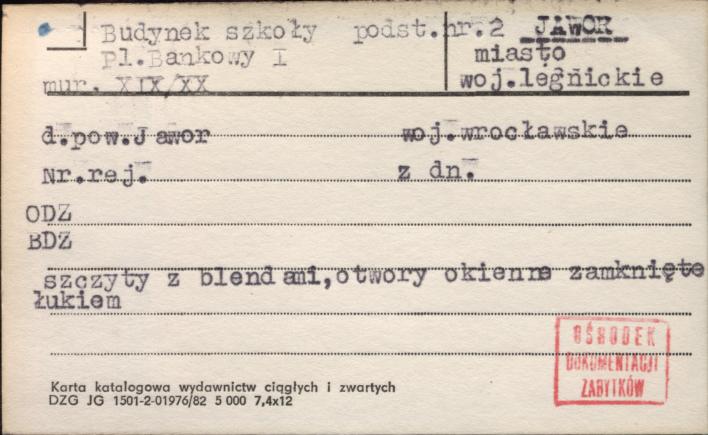 budynek Szkoły Podst. nr 2, skan 1