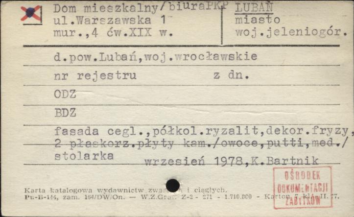 dom mieszkalny (biura PKP), skan 1