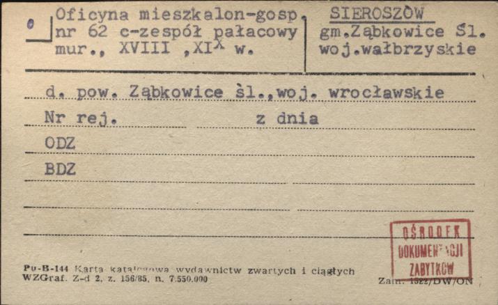 oficyna mieszkalno-gospodarcza, skan 1